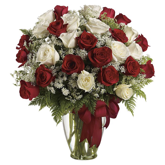 Love&#039;s Divine Bouquet - Long Stemmed Roses