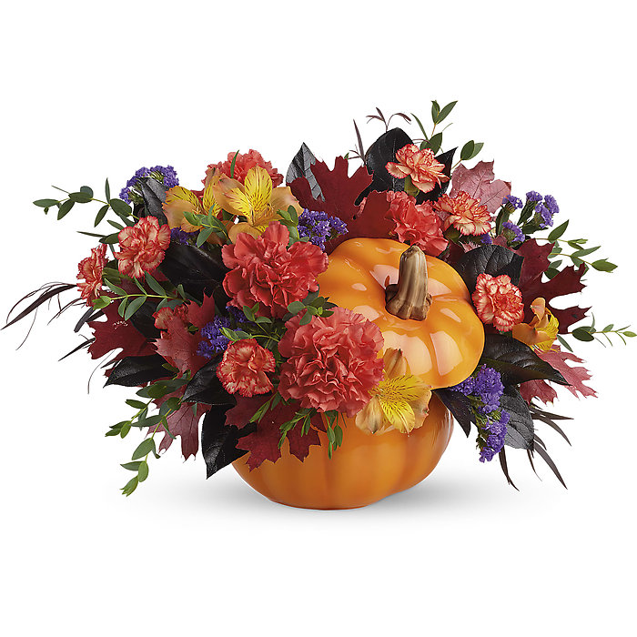 Hauntingly Pretty Pumpkin Bouquet
