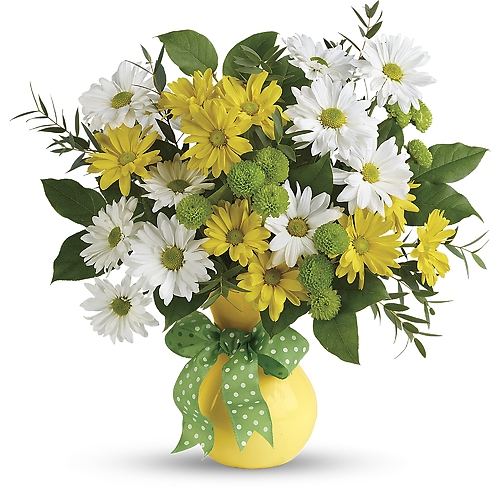 Daisies And Dots Bouquet