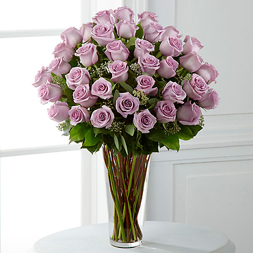 18 Lavender Rose Bouquet