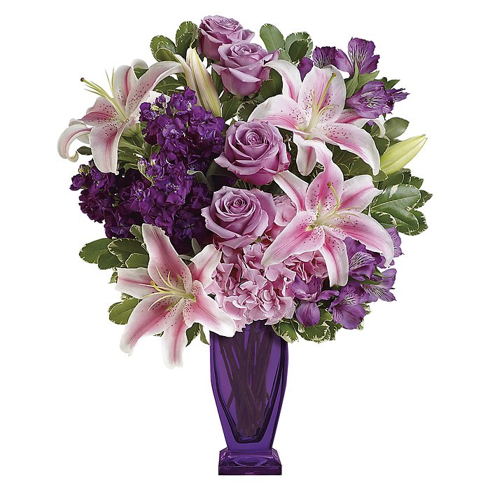 Blushing Violet Bouquet