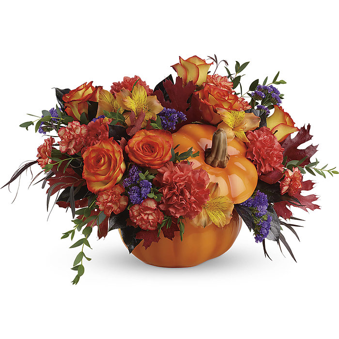Hauntingly Pretty Pumpkin Bouquet