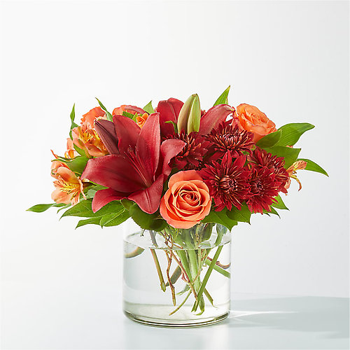 Crimson Leaves Bouquet