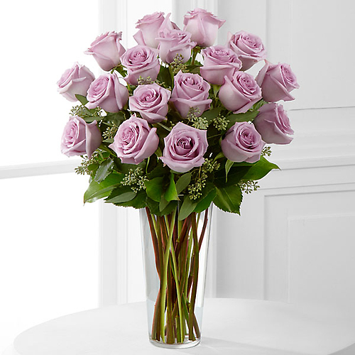 18 Lavender Rose Bouquet