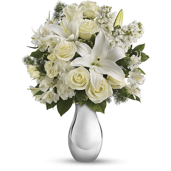 Shimmering White Bouquet