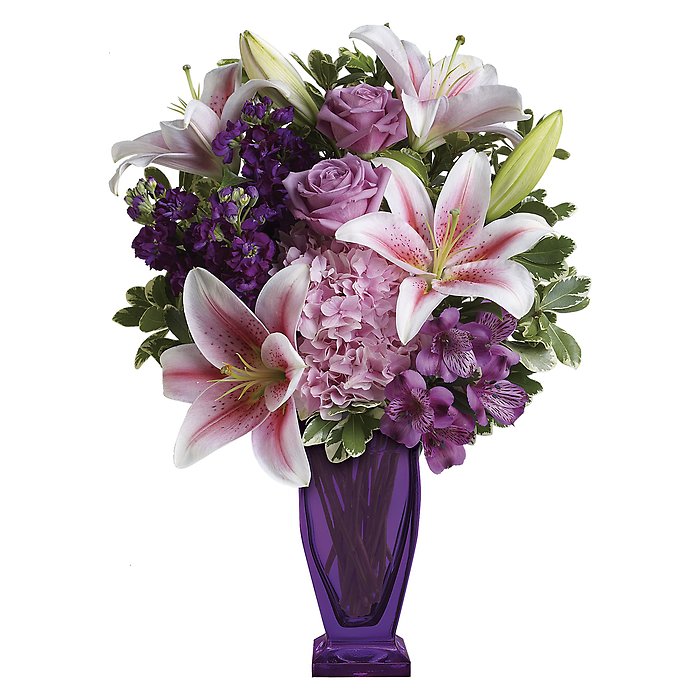 Blushing Violet Bouquet