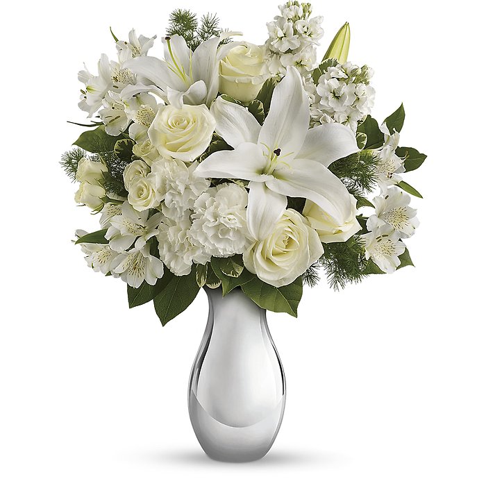 Shimmering White Bouquet